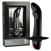 Quest - 10 ritmov vibrator za začetnike za prostato (črn)