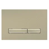 Geberit 115.672.QF.2-Tipka za splakovanje Sigma50 24,6x16,4 cm ščetkana medenina