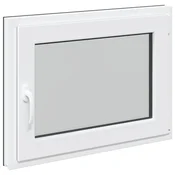 Vidaxl Okno za klet RISOR 60 x 100 cm PVC in steklo Antracit
