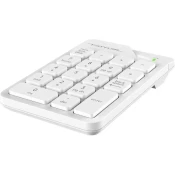 FGK21C FSTYLER 2.4G Wireless Numeric Keypad USB Type-C bela tastatura