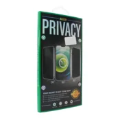 Zaštitno staklo Privacy 2.5D full glue za Samsung S901B Galaxy S22 5G crni (fingerprint unlock)