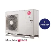 LG toplotna črpalka TermaV Monoblok S HM091MR.U44 9 kW z montažo