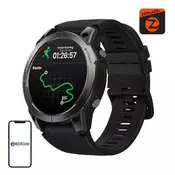 ZEBLAZE Pametni sat Zeblaze Stratos 3 Pro - Crni, Ultra HD AMOLED, GPS, Monitor zdravlja, IP68