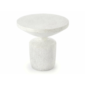 Klubska mizica Houston 1588 Terazzo, 53cm, Vlaknasti cement, Okrogla, Pohišto je sestavljeno