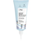 so!flow Scalp globoko čistilna maska za mastno lasišče 100 ml