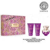 Versace Pour Femme Dylan Purple set1: EDP 50 ml + gel za tuširanje 50 ml + losion za tijelo 50 ml za žene