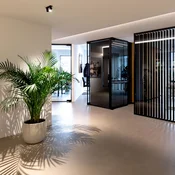 Wever & Ducré Lighting WEVER & DUCRÉ LED-stropni reflektor Ceno, črn, 2.700 K, 2-žarčni - Dnevna soba/jedilnica - Sodobni - matno črno - Aluminij