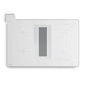 Klarstein Velaire indukcijska kuhalna plošča z napo | 4 kuhališča | 8400 W | 80 cm