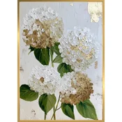 Tiskana slika z okvirjem 60x90 cm Hydrangea – Styler