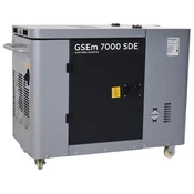 Agregat Rem Power GSEm 7000 SDE 230V/400V silent, diesel 7kW - REM Power