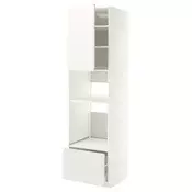 METOD / MAXIMERA Visoki element za ugradne uredaje, bela/Veddinge bela, 60x60x220 cm