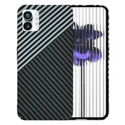Trden TPU ovitek Techsuit Carbonite FiberShell za Nothing Phone (1) - stealth gray