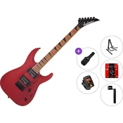 Jackson JS Series Dinky Arch Top JS24 DKAM Caramelized MN Standard SET Red Stain Električna kitara
