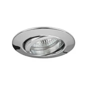BRUMBERG Breena-R vgradna GX5.3 okrogla krom sijoča - Dnevna soba/jedilnica - sijajni krom - Aluminij