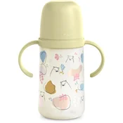 Suavinex Bear steklenička za otroke z ročaji Green 270 ml