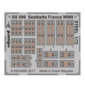 1:72 Seatbelts France WWII - Steel