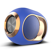 Generic Brezžični zvočnik Stereo Bluetooth zvočnik Predvajalnik Zlato jajce Ultra močan globokotonec Prenosni, (21133938)