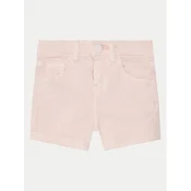 Guess Kratke hlače iz tkanine K4RD07 WE620 Roza Regular Fit