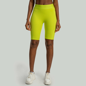 STRIX Women‘s Lunar Biker Shorts Chartreuse M