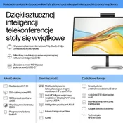 Konferenčni monitor HP 524pm 23,8-palčni FHD USB-C