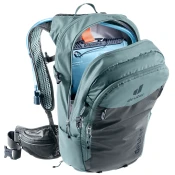 Deuter COMPACT 14+3, kolesarski nahrbtnik, črna 3206125