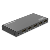 shumee Digitus 4K HDMI razdelilnik, 1x4 | DS-55337 | Črna
