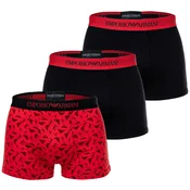 Emporio Armani Boksarice rdeča/črna