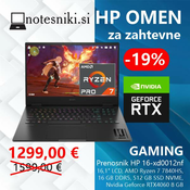 HP OMEN Gaming Laptop 16-xd0012nf | RTX 4060 (8 GB)