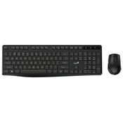 GENIUS KM-8206S Wireless USB US wireless crna tastatura