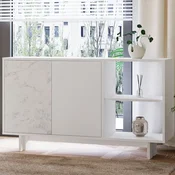 HANAH HOME Konzola Ravello White Marble