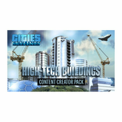Cities: Skylines Content Creator Pack High-Tech Buildings STEAM