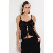 Trendyol Milla Ženska bluza Tprss25Bz00017, Crna