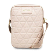 Guess Torba Guess Quilted za tablični računalnik 10 - roza