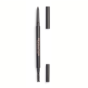 Makeup Revolution Precise Brow Pencil natančni svinčnik za obrvi s krtačko odtenek Dark Brown 0,05 g