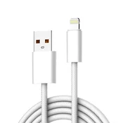 Data kabl LDNIO LS901 25W Fast iPhone lightning, 1m, Beli