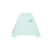Pull&Bear Majica nebeško modra/temno zelena