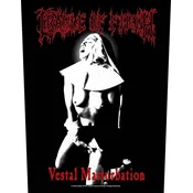 Cradle Of Filth Vestal Masturbation Našitek za šivanje 36 x 30 cm