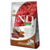 N&D Quinoa Skin & Coat, Srnetina & Kokos & Kurkuma - 7 kg