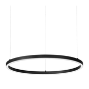 Ideal Lux - LED Lestenec na vrvici ORACLE SLIM LED/55W/230V pr. 90 cm črna