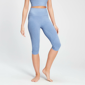 MP Womens Composure Seamless Capri Leggings - Blue Sky - M