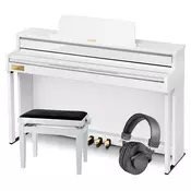 CASIO AP-750WE NEW CELVIANO DIGITAL PIANO BUNDLE WHITE