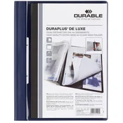 DURABLE DURABLE mapa DURAPLUS de Luxe, DIN A4, temno modra, (21651578)