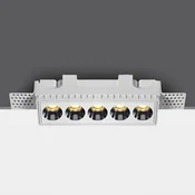VGRADNA LED SVETILKA 12W/840 lm/3000K/160lm IP20 BELA DM50012HTR/W/W