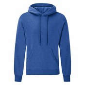 Blue Mens Hooded Sweat Fruit of the Loom