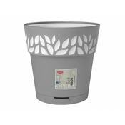 eoshop Pokrov za cvetlični lonec CLOE samozalivalna plastika d15x15cm