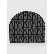 Poetic Collective Skull Beanie logo pattern