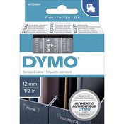 DYMO Traka za označavanje D1 DYMO 45020 boja trake: prozirna boja natpisa: bijela 12 mm 7 m