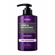 Kundal Honey & Macadamia Protein Treatment – Pink Grapefruit – Regeneracijska Maska za Lase 500ml