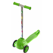 Doloni Otroški trikolesni skuter Zelena