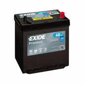 Exide Premium EA406 akumulator s rubom, 40 Ah, D+, 350 A(EN), 187 x 127 x 220 mm